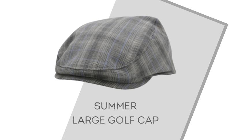 Summer Large Golf Cap