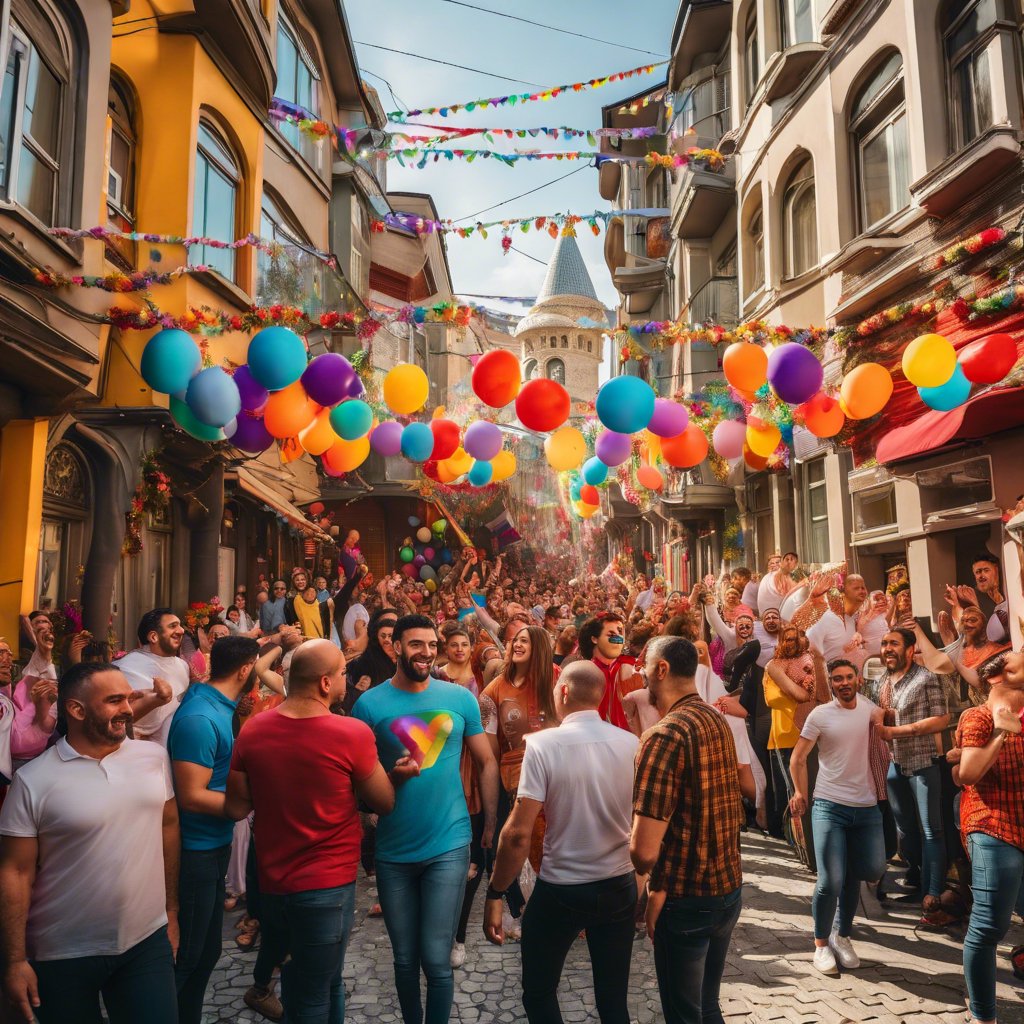 Vibrante Celebración: Eventos Sociales que Unen a la Comunidad LGBTQ+ en Estambul