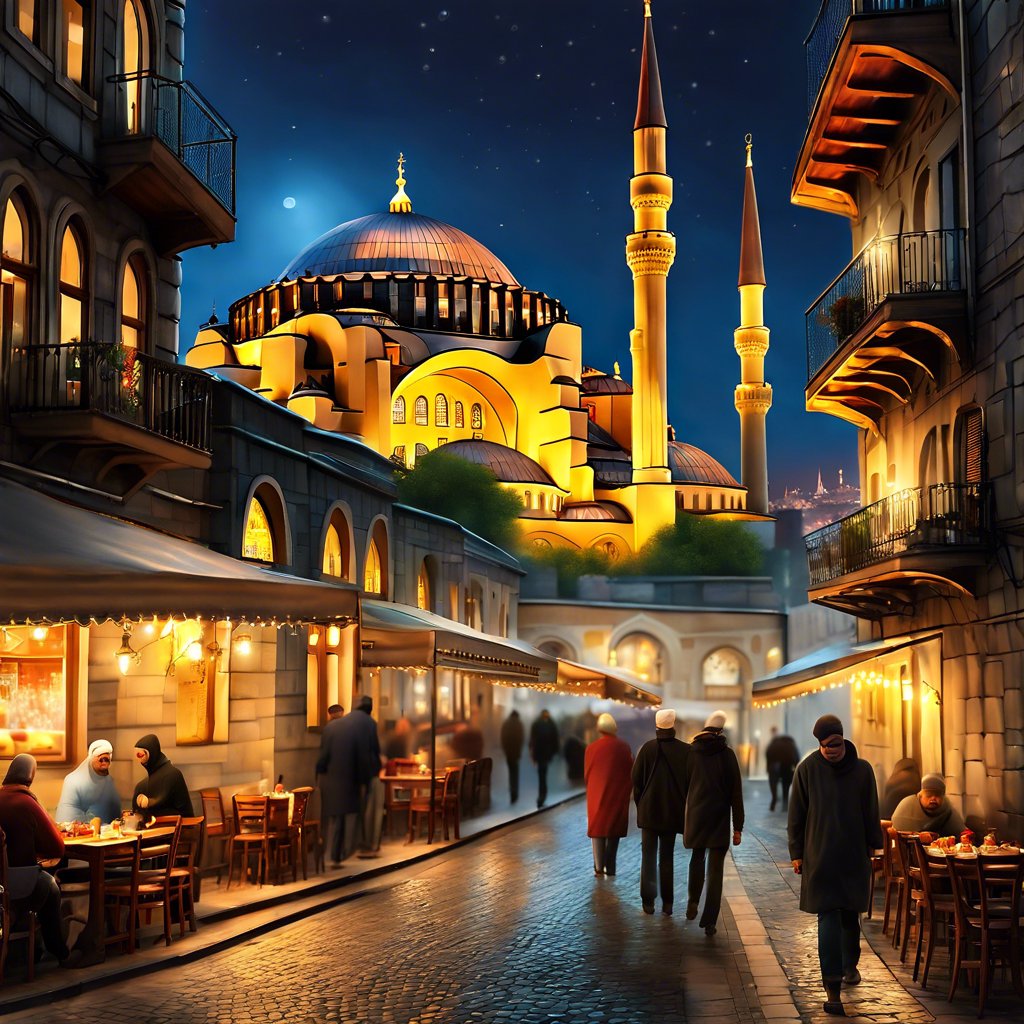 La Magia de Estambul: Un Viaje Nocturno por sus Calles Encantadas