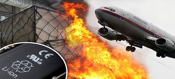 Transporte de Baterías de Ión de Litio en el Equipaje de Avión y Riesgo de Incendio
