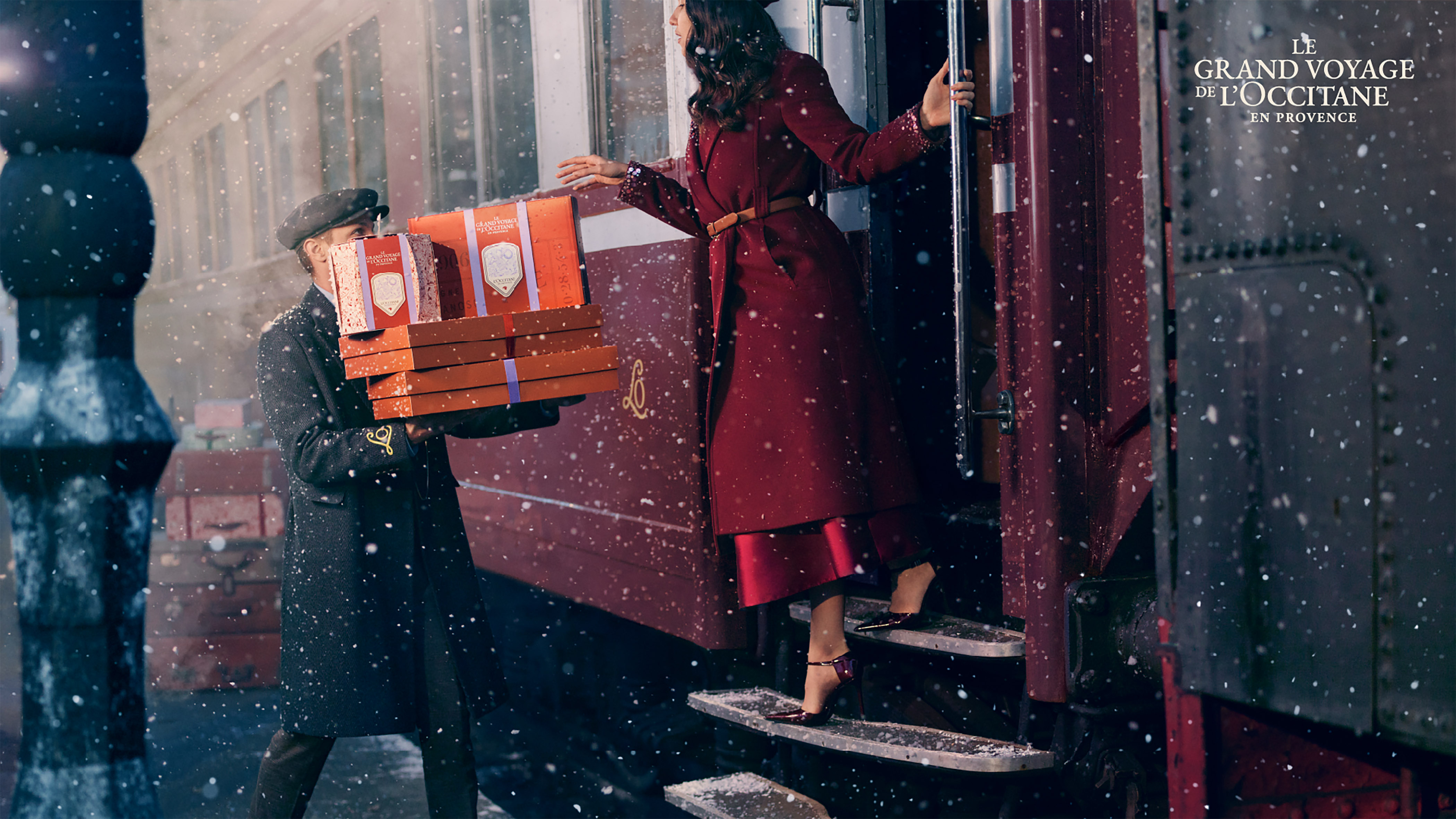 Concepto de Año Nuevo de L'Occitane: Un Fascinante Viaje en Tren